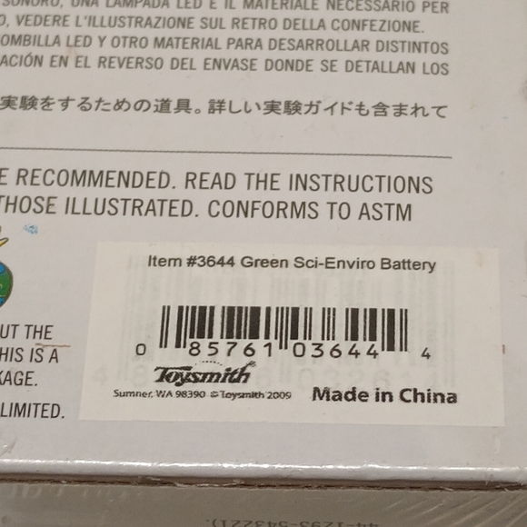 New Green Science Enviro Battery Kit Factory Sealed Home School Projects - Picture 6 of 13